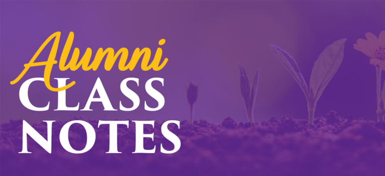 Alumni Class Notes