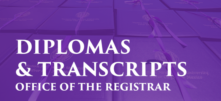 Diplomas & Transcripts, Office of the Registrar